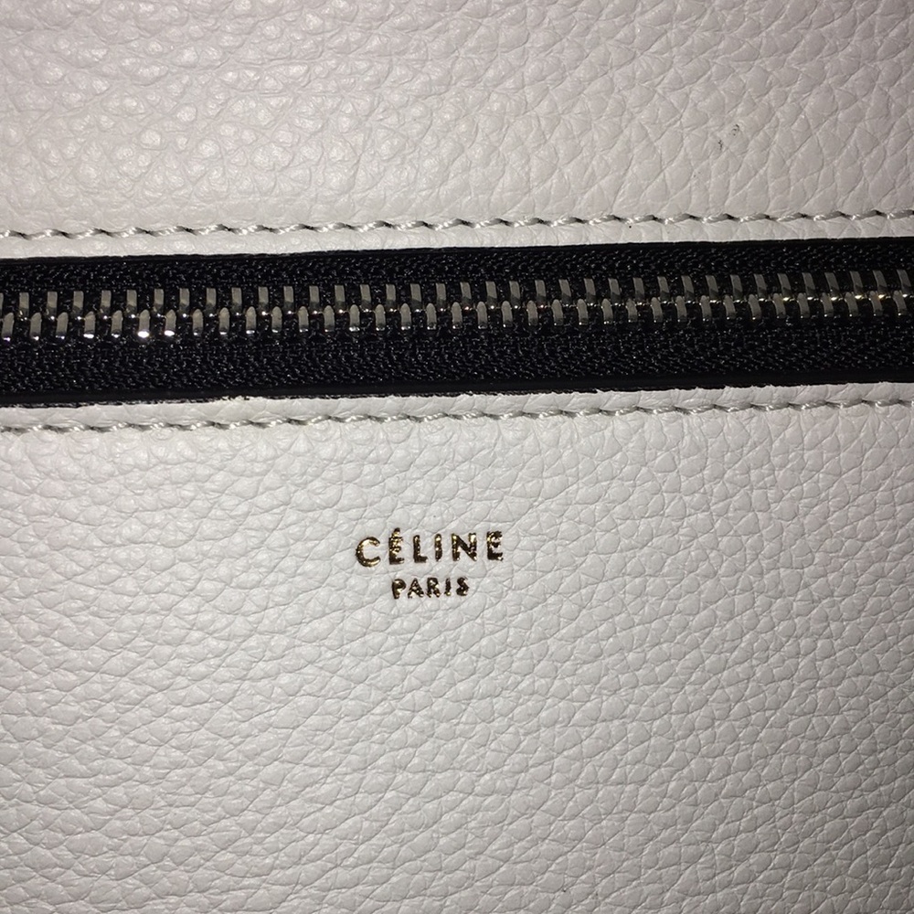 Rare White Celine Edge Purse - Picture 8 of 9